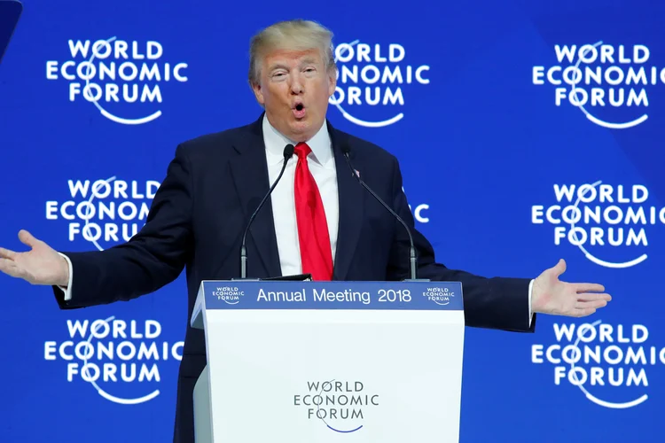 Donald Trump: "os Estados Unidos não irão mais fechar os olhos para práticas comerciais injustas" (Denis Balibouse/Reuters)