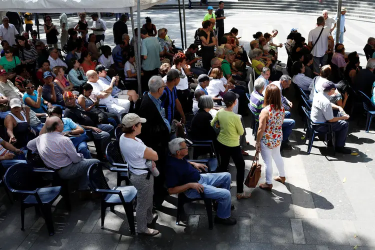 Oposição na Venezuela: Assembleia Constituinte adiantou para antes de 30 de abril as eleições presidenciais, nas quais Nicolás Maduro tentará a reeleição (Marco Bello/Reuters)