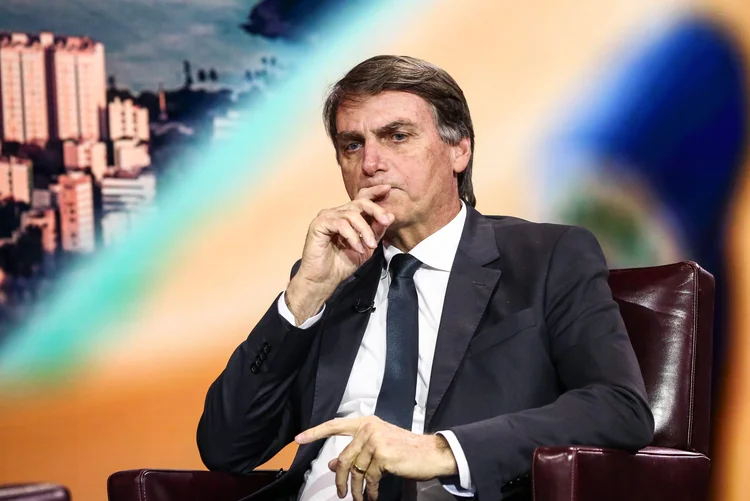 Bolsonaro: o vice-procurador-geral eleitoral questionpi decisão do ministro Luiz Fux (Christopher Goodney/Bloomberg/Bloomberg)