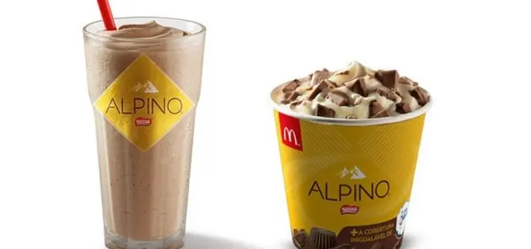 McDonald’s lança McShake Alpino e McFlurry Alpino com Leite Moça (McDonald's/Divulgação)