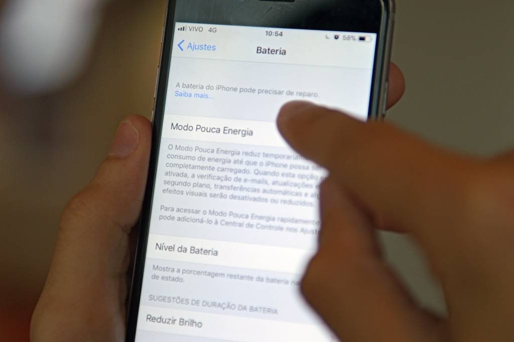 iPhone terá novos recursos para mostrar condição da bateria
