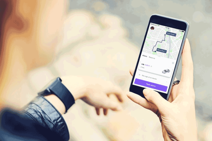 Cabify usa mapa dividido por palavras para ajudar a achar motoristas