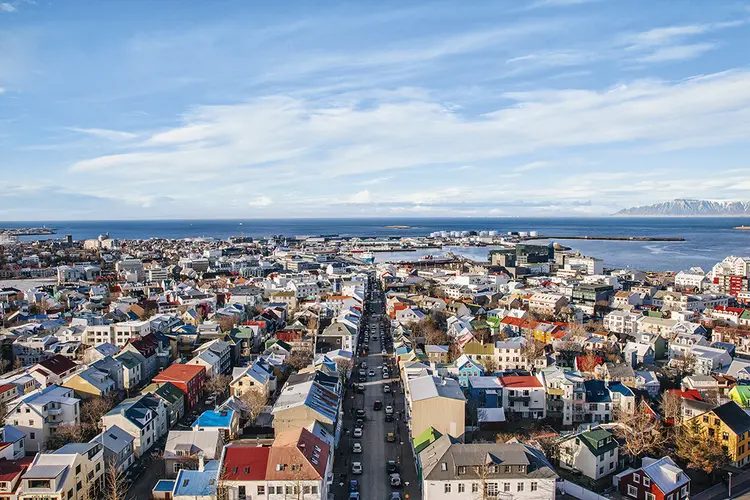 Reykjavík, na Islândia:o PIB do país está prestes a voltar ao patamar pré-crise de 2008 | Kevin C Moore/Getty Images / 