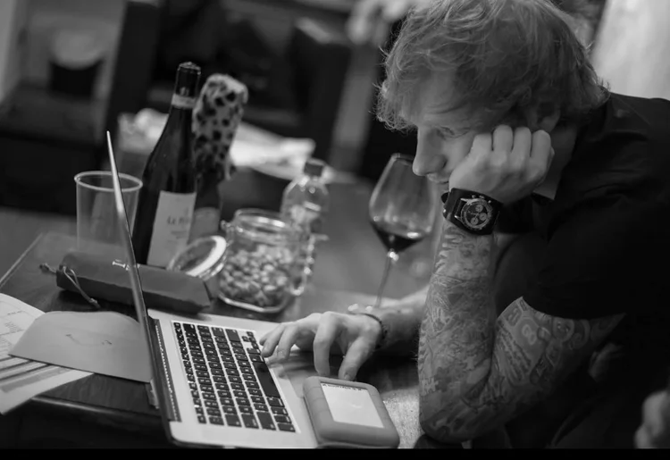 Ed Sheeran: eu último álbum, "Divide", bateu recordes no Spotify (Ed Sheeran/Instagram)