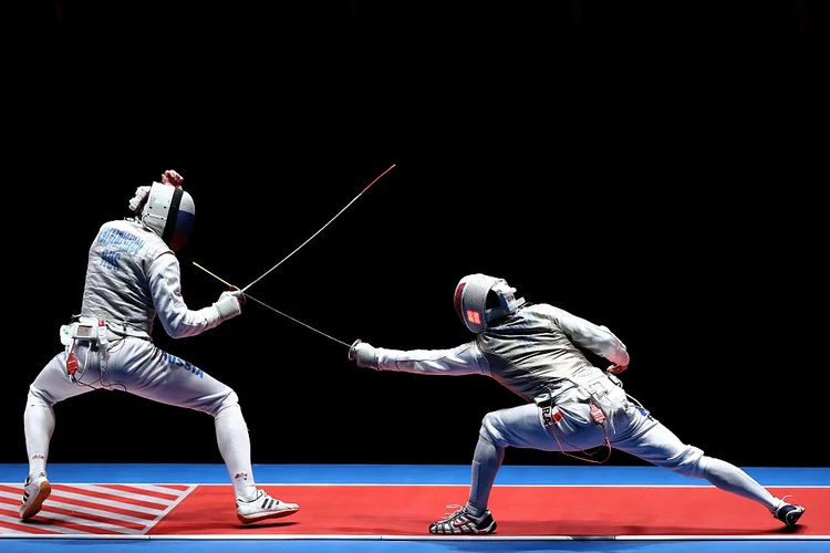 Esgrima: modalidade tem conquistado bons resultados para o Brasil nos últimos anos (Ezra Shaw/Getty Images)