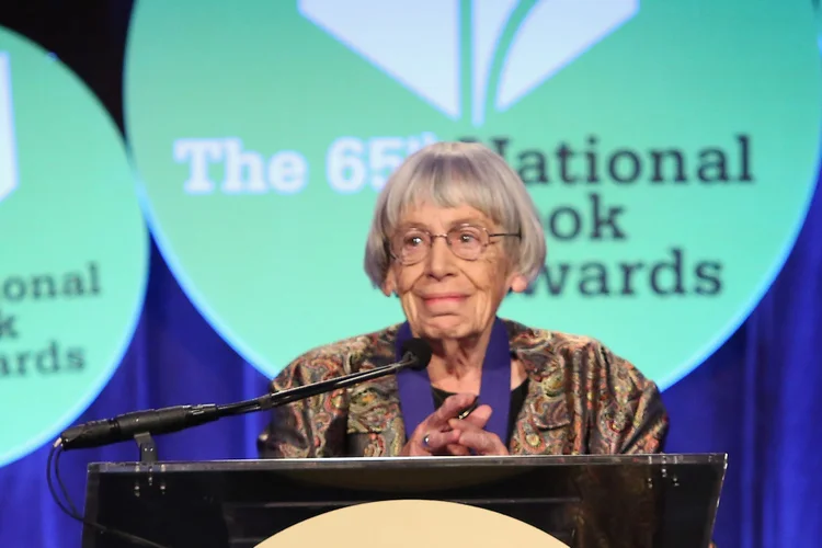 Ursula K. Le Guin: ela é considerada uma das mais famosas autoras de ficção científica da história (Robin Marchant/Getty Images)