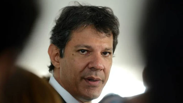 Fernando Haddad: ex-prefeito de São Paulo é alvo de investigação desde o ano passado, quando a PF deflagrou a Operação Cifra Oculta (Wilson Dias/Agência Brasil)