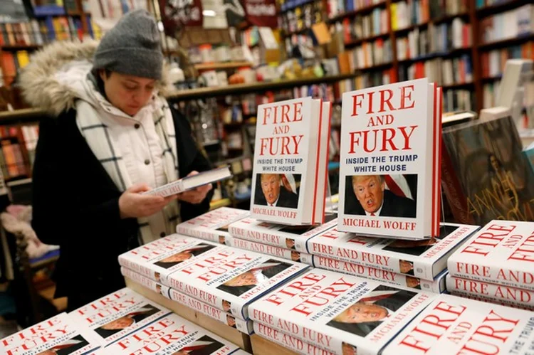 Fire and Fury: Trump tentou barrar a publicação do livro (Shannon Stapleton/Reuters)