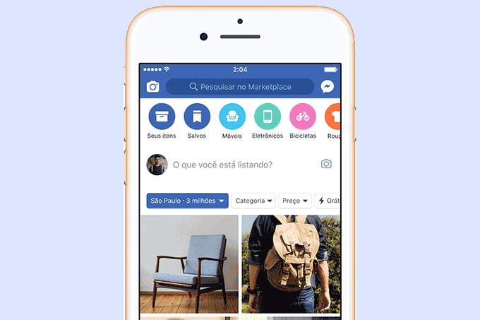 Facebook oficializa compras e vendas com novo Marketplace