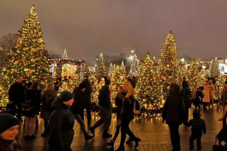 Moscou: cidade russa recebeu apenas 6 minutos de luz solar em dezembro (Grigory Dukor/Reuters)