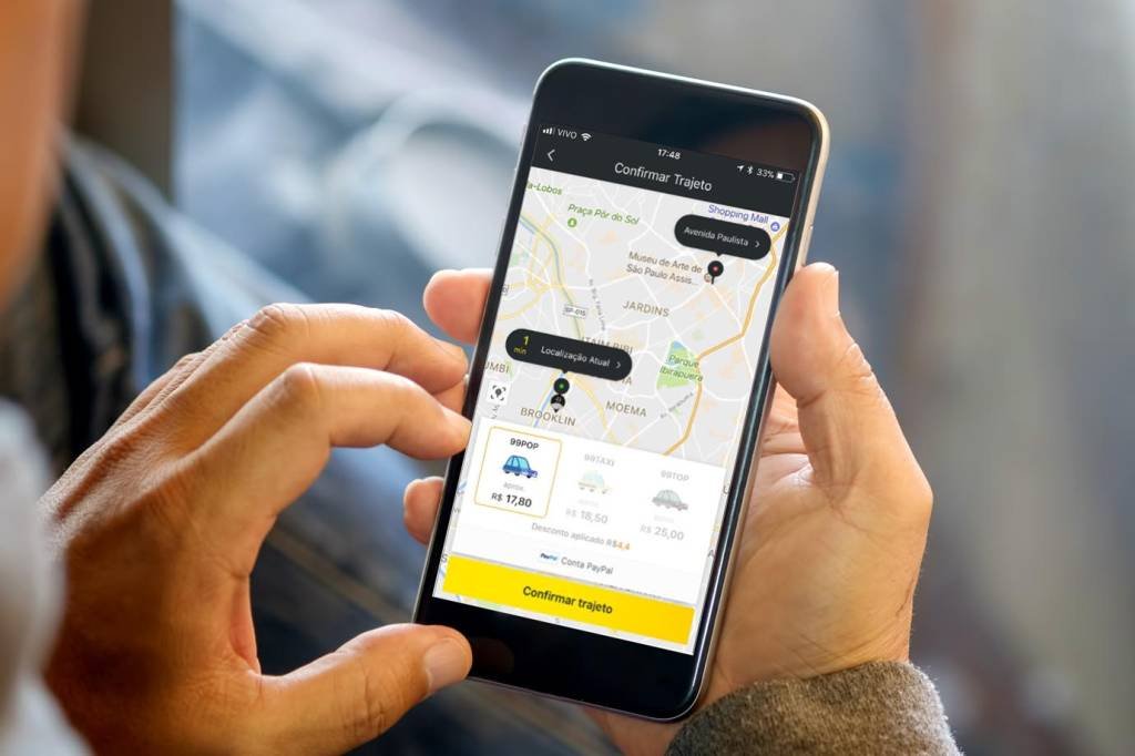 99 atualiza app com recursos para usuários e motoristas