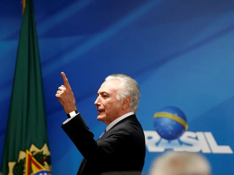 Michel Temer: o Brasil prefere o diálogo, mas não descarta essa possibilidade (Adriano Machado/Reuters)