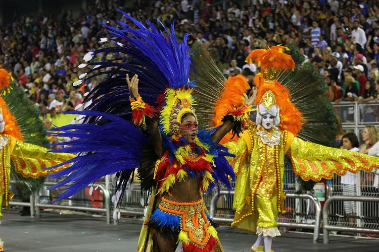 São Paulo - Desfile da Acadêmcios do Tatuapé durante o primeiro dia do carnaval paulista (Divulgação/LigaSP) (LigaSP/Divulgação/Agência Brasil)