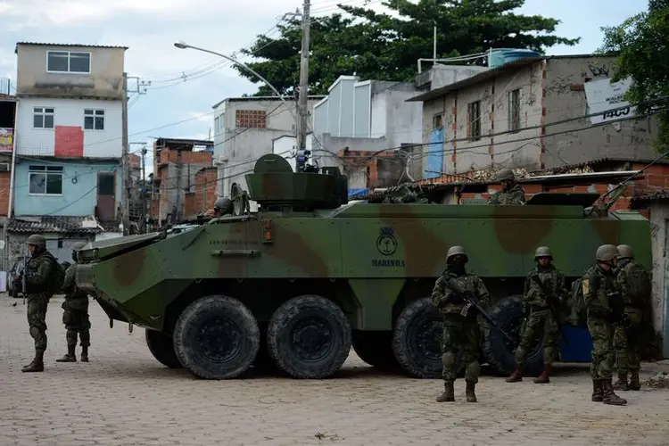 Exército no Rio: não é a primeira vez que uma unidade de fora do Estado é usada no Rio (Fernando Frazão/Agência Brasil)