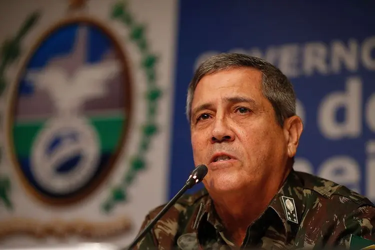 General Walter Braga Netto: "A intervenção é gerencial e nosso objetivo é integrar e cooperar e, ao final, devolver a credibilidade e orgulho de ser policial" (Tânia Rêgo/Agência Brasil)