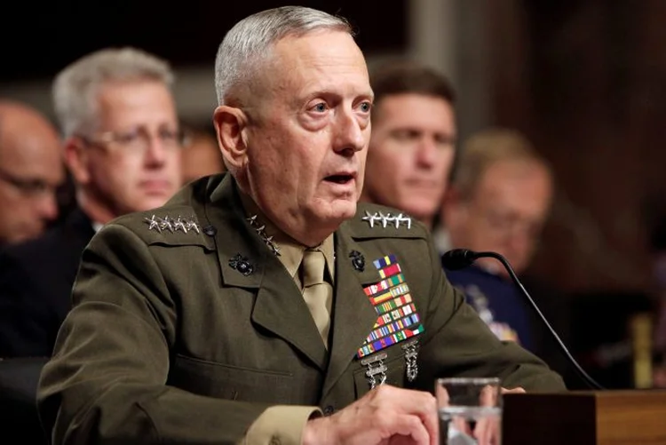 O GENERAL JAMES MATTIS: o governo de Donald Trump está repleto de militares em posições estratégicas, dentro e fora do setor de defesa / Yuri Gripas/Reuters (Yuri Gripas/Reuters)