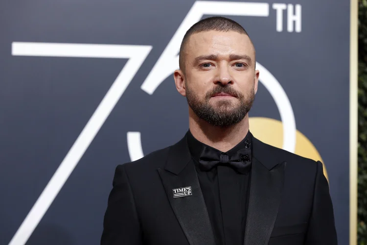 Justin Timberlake: cantor causou polêmica ao deixar um seio da cantora Janet Jackson aparente no final do show do Super Bowl em 2001 (Mario Anzuoni/Reuters)