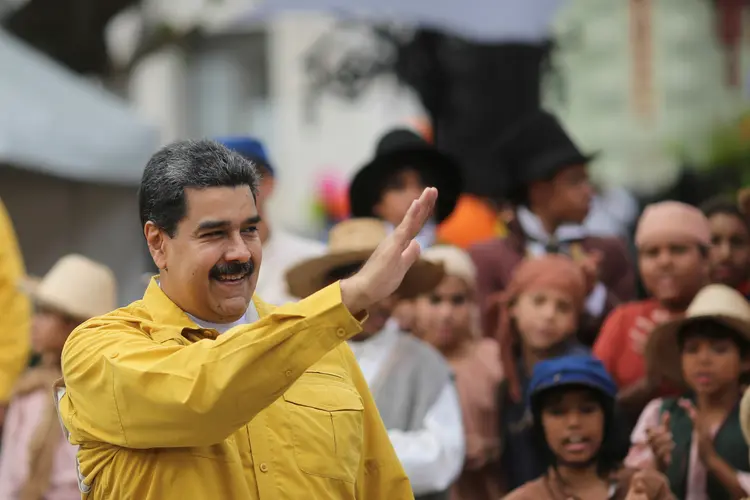 Presidente da Venezuela, Nicolás Maduro: países do Grupo de Lima reforçaram o pedido para que a Venezuela permita a chegada de ações de ajuda humanitária àquele país (Miraflores Palace/Reuters)