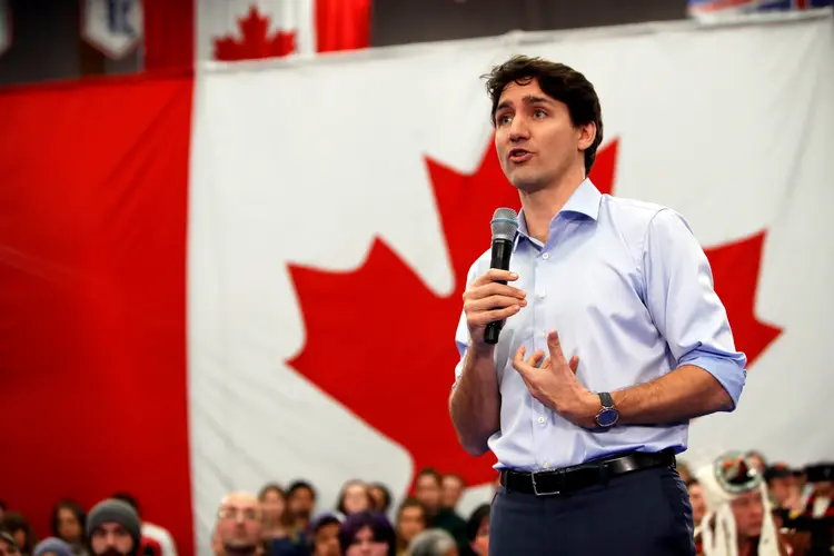 Trudeau: ele qualificou a medida de "outro passo positivo em direção à igualdade de gênero" (Kevin Light/Reuters)
