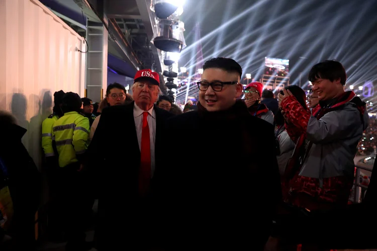 Trump e Kim Jong-un vão se reunir no dia 12 de junho em Sinapura (Foto/Reuters)