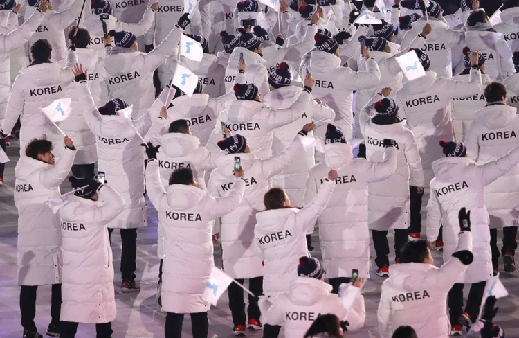 Pyeongchang 2018 Winter Olympics – Opening ceremony – Pyeongchang Olympic Stadium - Pyeongchang, South Korea – February 9, 2018 - Korea team during the opening ceremony. REUTERS/Kim Kyung-Hoon (Kim Kyung-Hoon/Reuters)