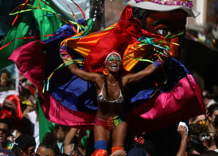 Carnaval: a ocupação nos hotéis superou as expectativas, atingindo média geral na cidade de 87% (Pilar Olivares/Reuters)