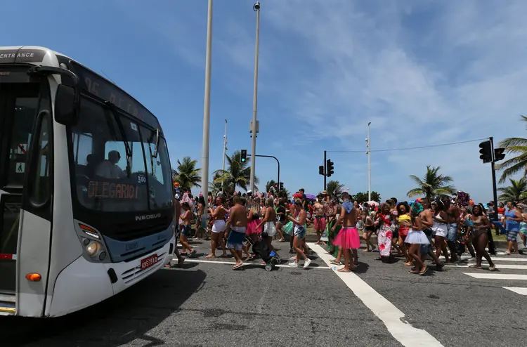 Carnaval: "Houve uma falha nos dois primeiros dias e depois a gente reforçou aquele policiamento" (Sergio Moraes/Reuters)