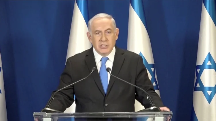 Benjamin Netanyahu: A decisão de processar o premier depende agora da Procuradoria Geral (Israeli Pool/Reuters)