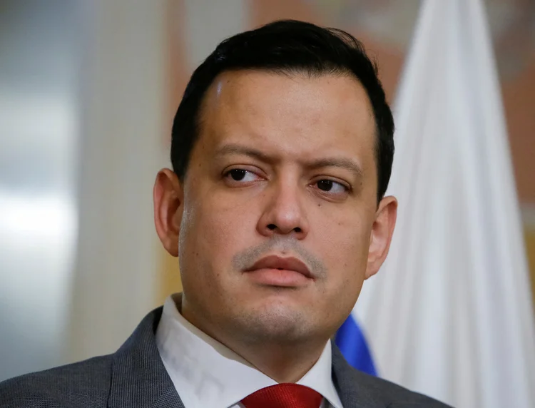 Simon Zerpa: um aliado íntimo do presidente Nicolas Maduro, continua sendo Ministro de Economia e Finanças da Venezuela (Sergei Karpukhin/Reuters)