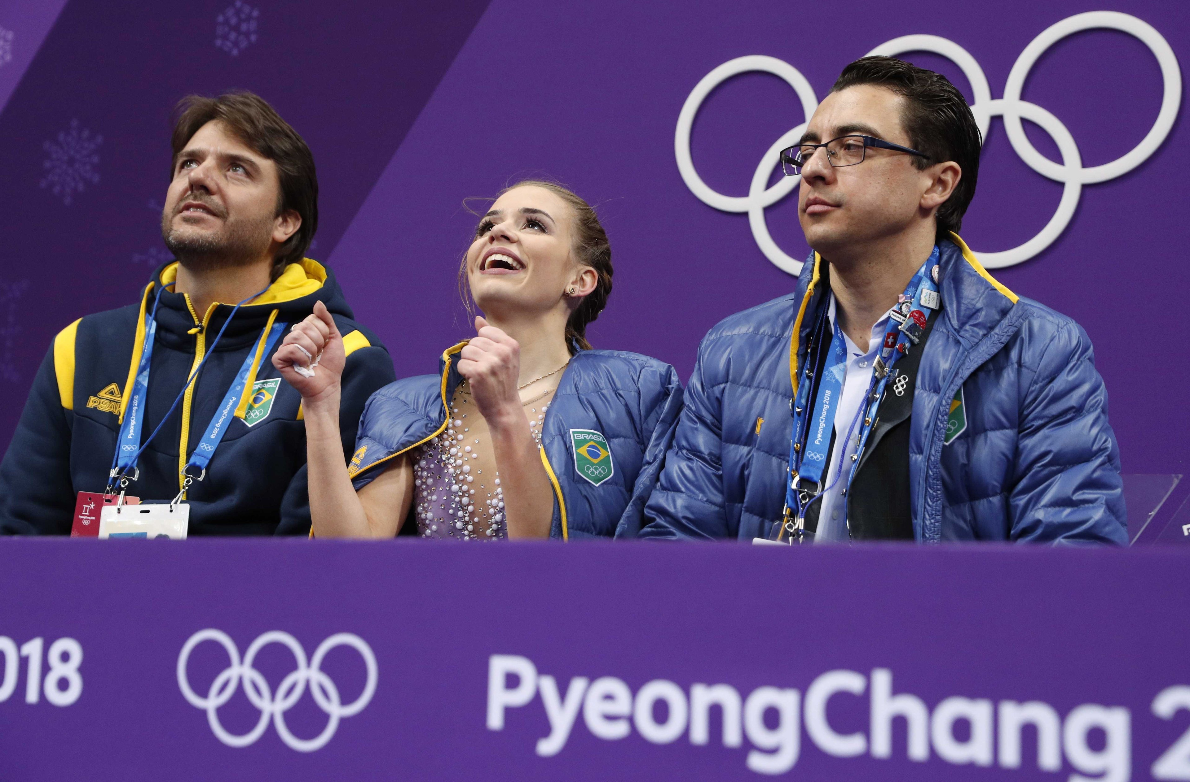 Brasileira passa à final da patinação artística na Coreia do Sul