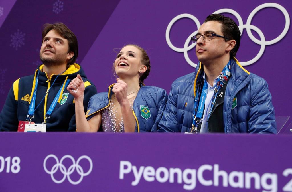 Brasileira passa à final da patinação artística na Coreia do Sul