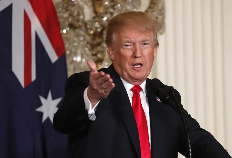 Donald Trump: presidente se pronunciou pelo Twitter (Jonathan Ernst/Reuters)