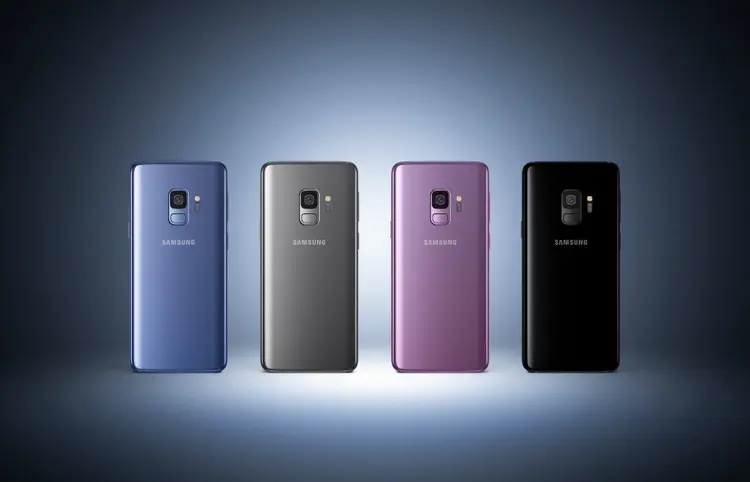 Galaxy S9: smartphone tem tela infinita e câmeras de ótima qualidade (Samsung/Divulgação)