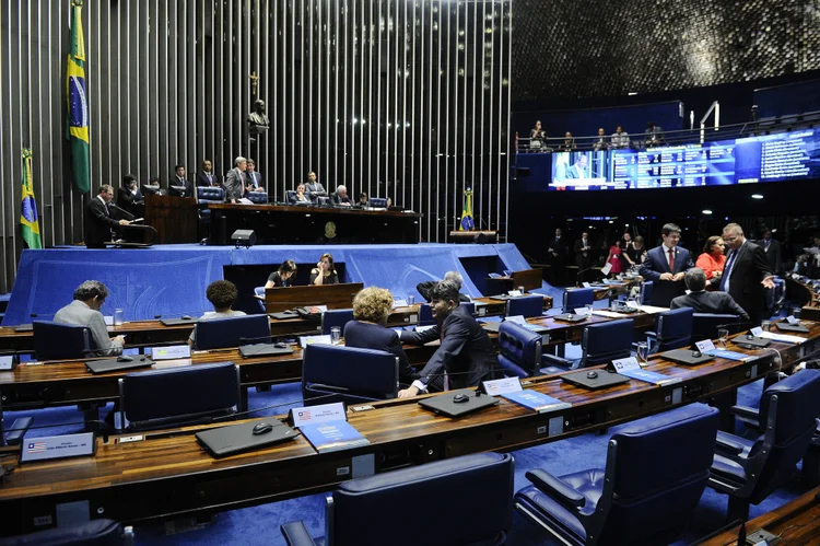 Senado: equipe de transição já sabia que teria problemas por causa do grande número de nomes que não se reelegeram (Marcos Oliveira/Agência Senado)