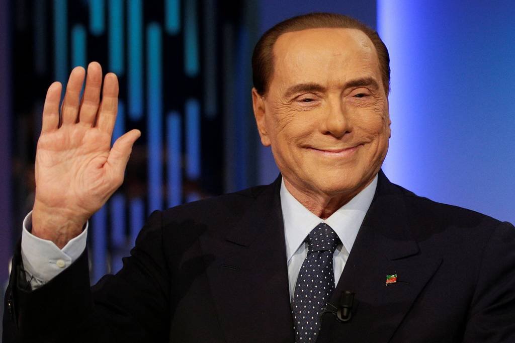 Silvio Berlusconi: são temidos novos incidentes no sábado em Palermo durante a manifestação antifascista (Max Rossi/Reuters)