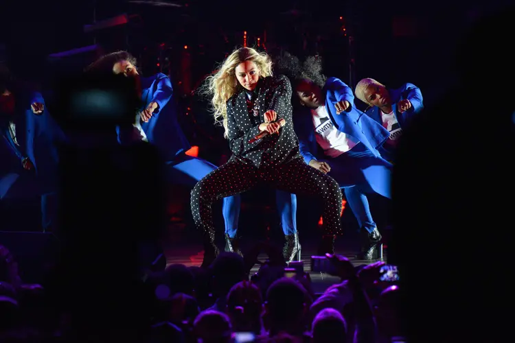 Beyoncé: o Coachella, por exemplo, o festival americano mais famoso, tem somente uma mulher, Beyoncé, entre os três "headlines", em abril (Duane Prokop/Getty Images)