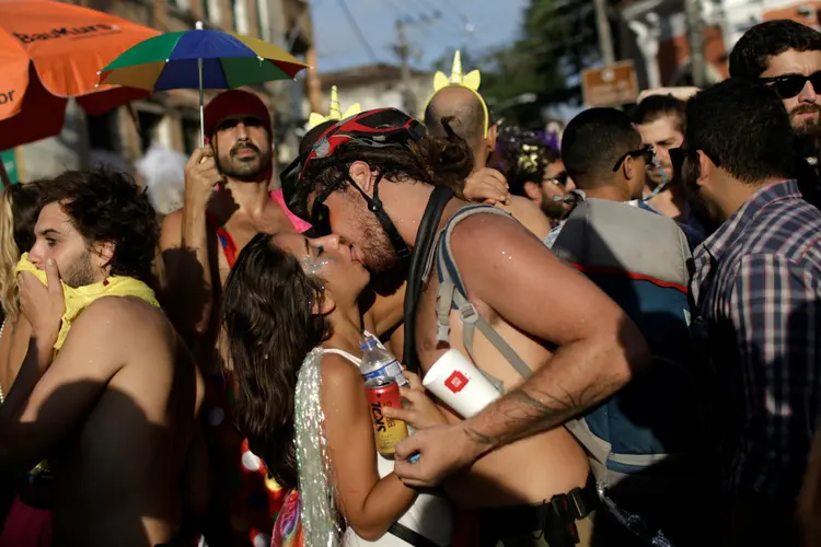 Bloco de Carnaval no Rio: Afroreggae, a Banda da Inválidos e o Afoxé Filhos de Gandhi também estão na programação (Ricardo Moraes/Reuters)