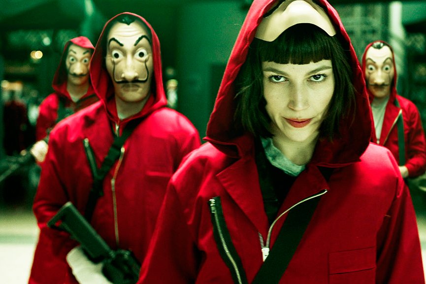 Série La Casa de Papel, da Netflix (Netflix/Divulgação)