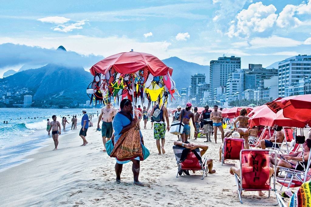 Comércio no Rio: cada vez mais informal (Arquivo/Getty Images)