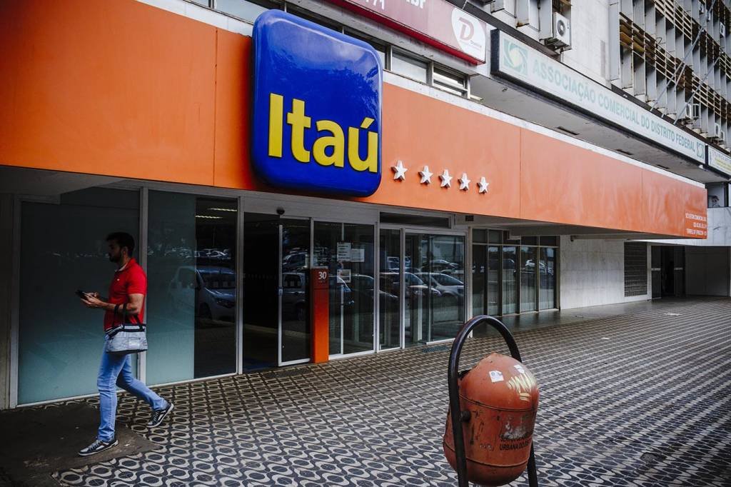 Agência do Itaú (Gustavo Gomes/Bloomberg)