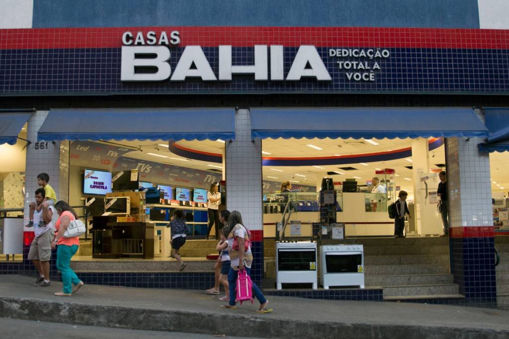 Casas Bahia: investidores são acusados de negociar ações da Globex com uso de informações privilegiadas dias antes da divulgação do acordo de associação com a varejista (Nadia Sussman/Bloomberg)