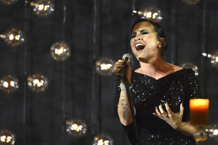 Demi Lovato: segundo nota divulgada no site oficial da cantora, quem não puder comparecer nas novas datas poderá ter reembolso completo (Pool/Getty Images)