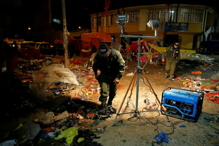 Explosão no Carnaval da Bolívia (David Mercado/Reuters)
