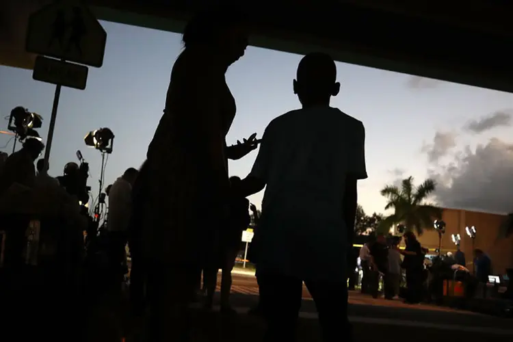 escola de ensino médio Marjory Stoneman Douglas em Parkland - Massacre na Flórida (Mark Wilson/Getty Images)