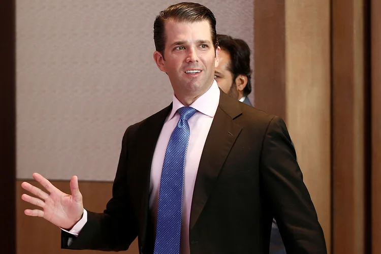 Donald Trump Jr. é filho de Donald Trump (Adnan Abidi/Reuters)