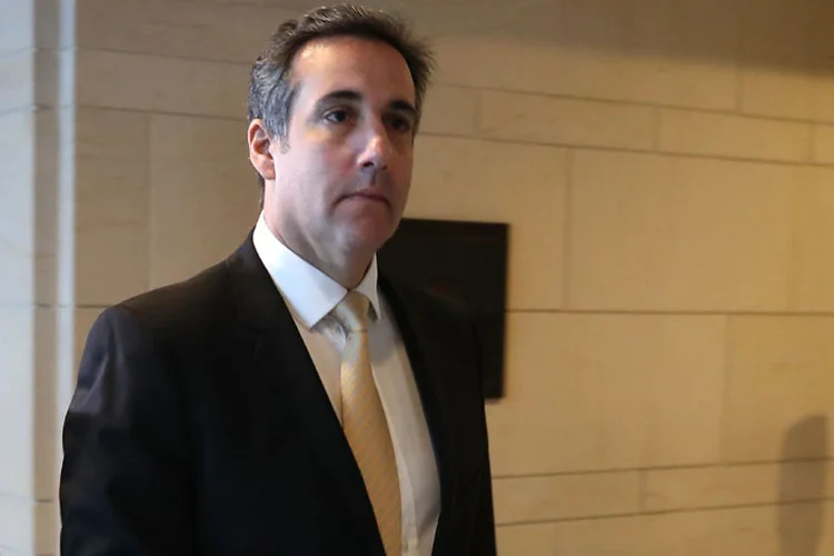 EUA: Cohen disse que usou dinheiro próprio para fazer isso e que não obteve reembolso da campanha de Trump à presidência nem da Trump Organization (Mark Wilson/Reuters)