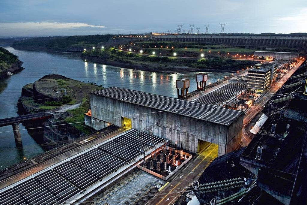 Hidrelétrica de Itaipu: A expectativa é alcançar até o fim de sexta-feira 9,2 milhões de MWh (Adriano Machado/Getty Images)