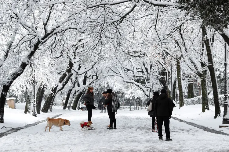 Frio: a Polônia é o país que registra mais mortes em consequência da onda de frio, com nove vítimas fatais (./Reuters)