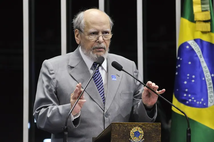 Nomeado à Corte em 1989, por José Sarney, Pertence foi ministro da Corte até 2007 (Geraldo Magela/Agência Senado)