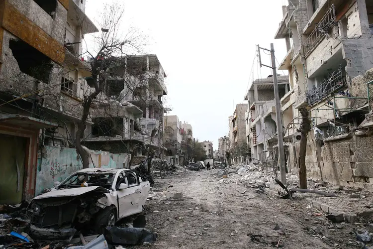 Síria: o país se comprometeu a uma pausa humanitária de pelo menos 30 dias consecutivos em toda a Síria (Bassam Khabieh/Reuters)